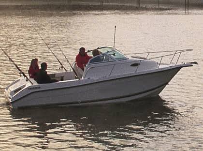Walk-Around Cuddy Cabin Boat Cover S35359