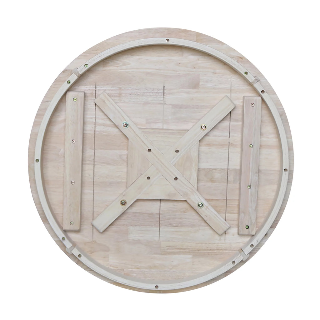 Unfinished Wood Bar Table Y22819