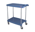 Blue 2 Shelf Utility Cart I526