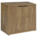 2-door Engineered Wood Accent Cabinet with Adjustable Shelves B872567