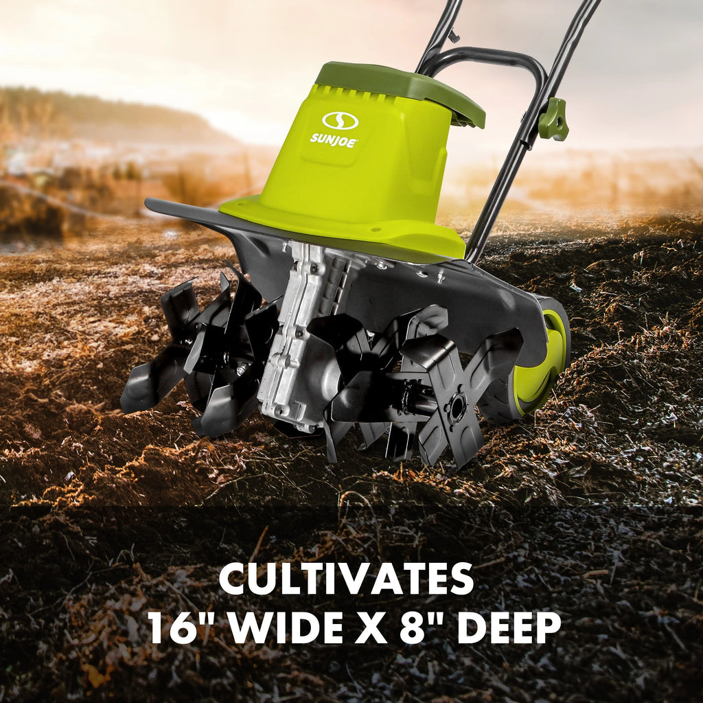 Electric 16-inch Garden Tiller Cultivator B289383
