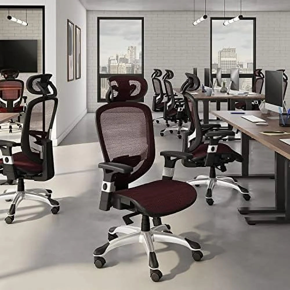 Black Adjustable Breathable Mesh Task Chair R489177