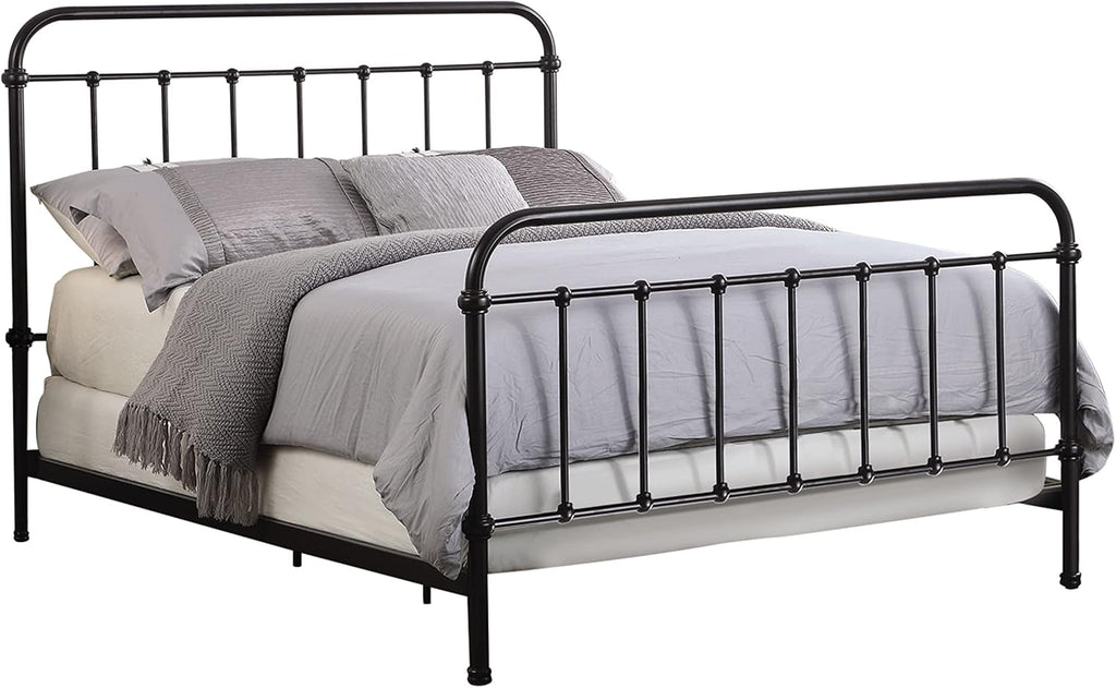 California King Metal Bed Dark Bronze R85898