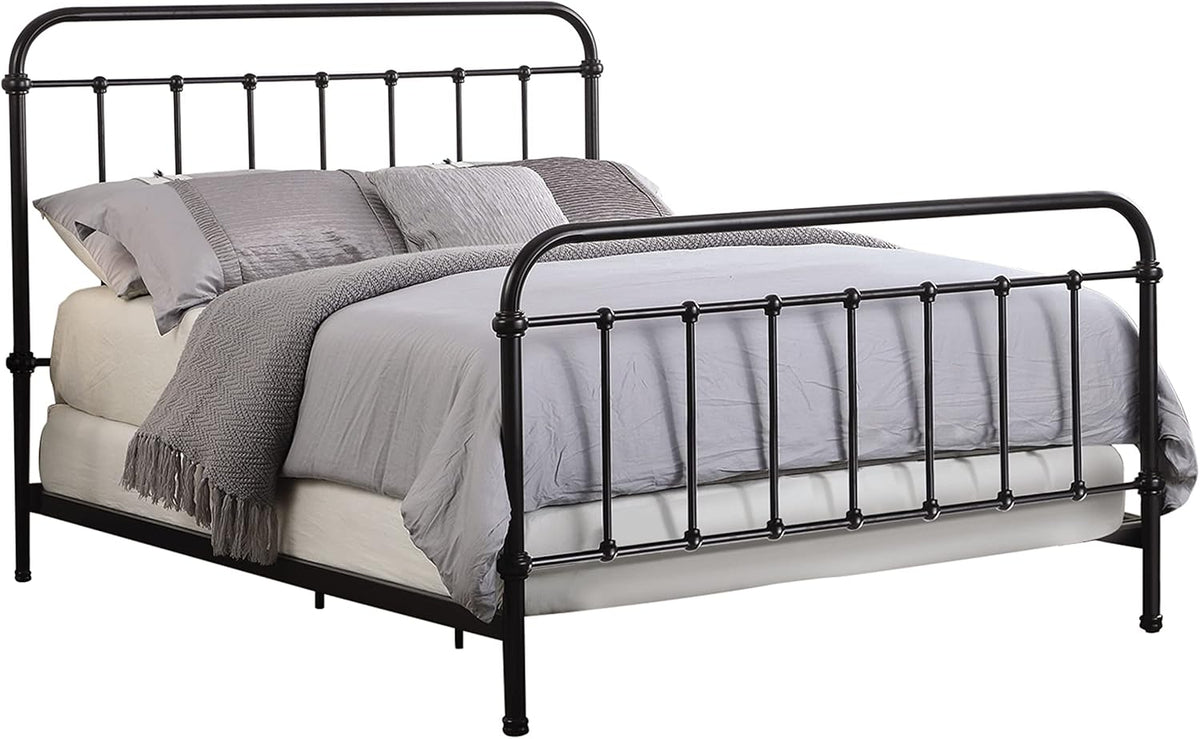 California King Metal Bed Dark Bronze R85898