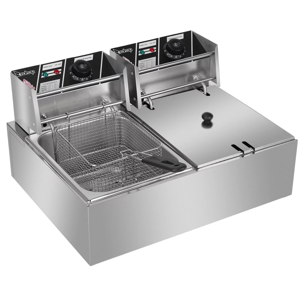 12.7QT 5000W Electric Deep Fryer with Basket S44468