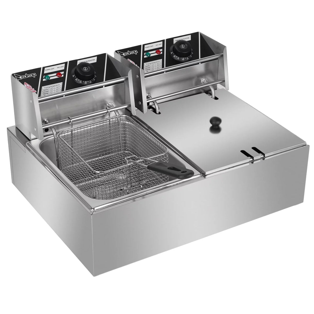 12.7QT 5000W Electric Deep Fryer with Basket S44468