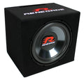 Black Single Car Audio Subwoofer with Enclosure R3181