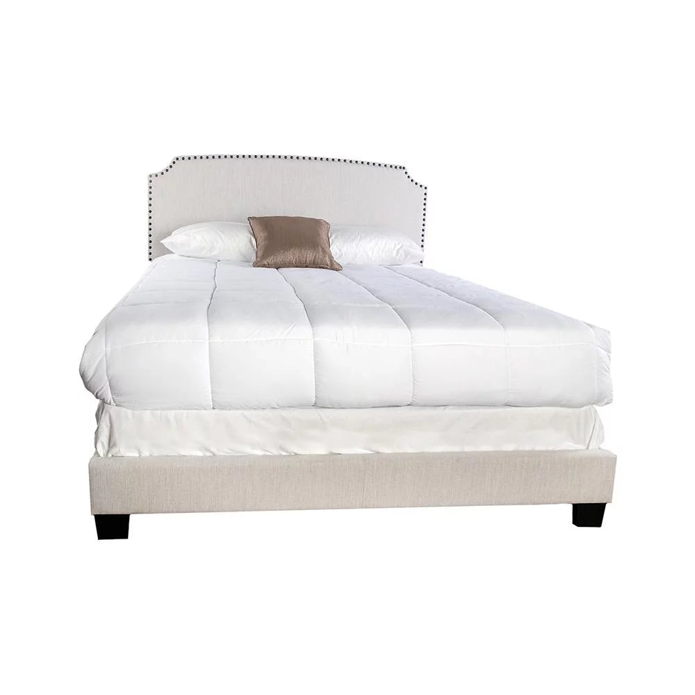 Queen Upholstered Bed In A Box O644