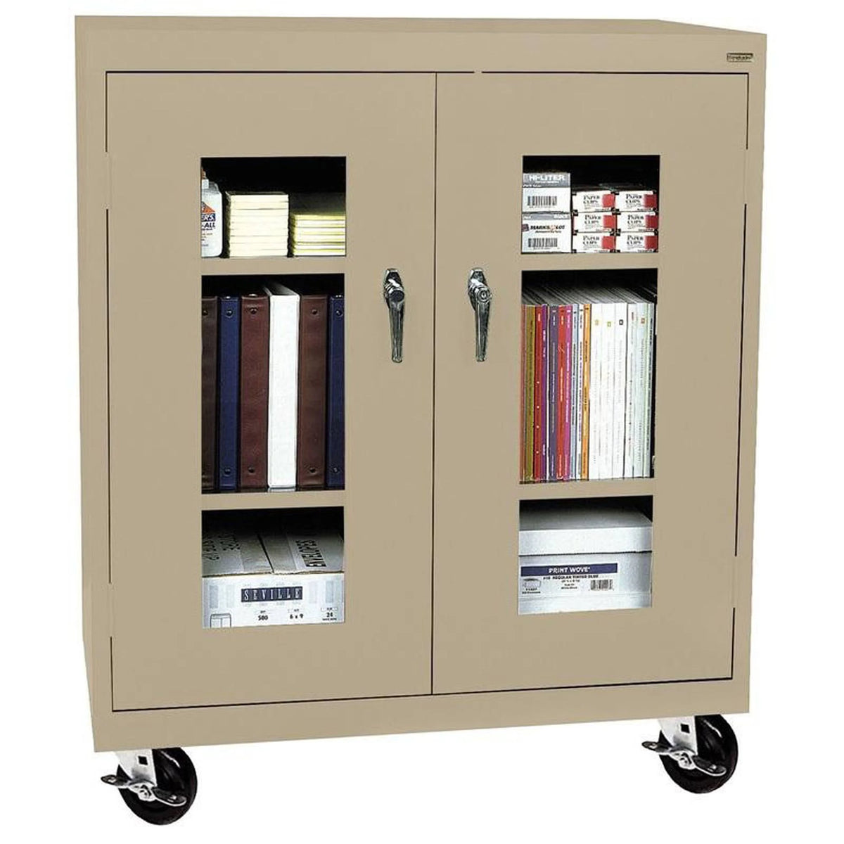 Counter Height Storage Cabinet V540