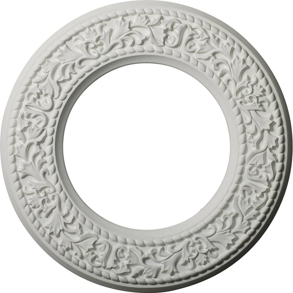 Blackthorn Ceiling Medallion Hand-Painted Polished Copper L12097