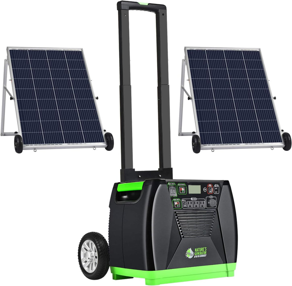 3600w Solar and Wind Powered Generator with Cart Z4108
