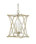 4 Light Foyer Fixture Winter Gold Q280