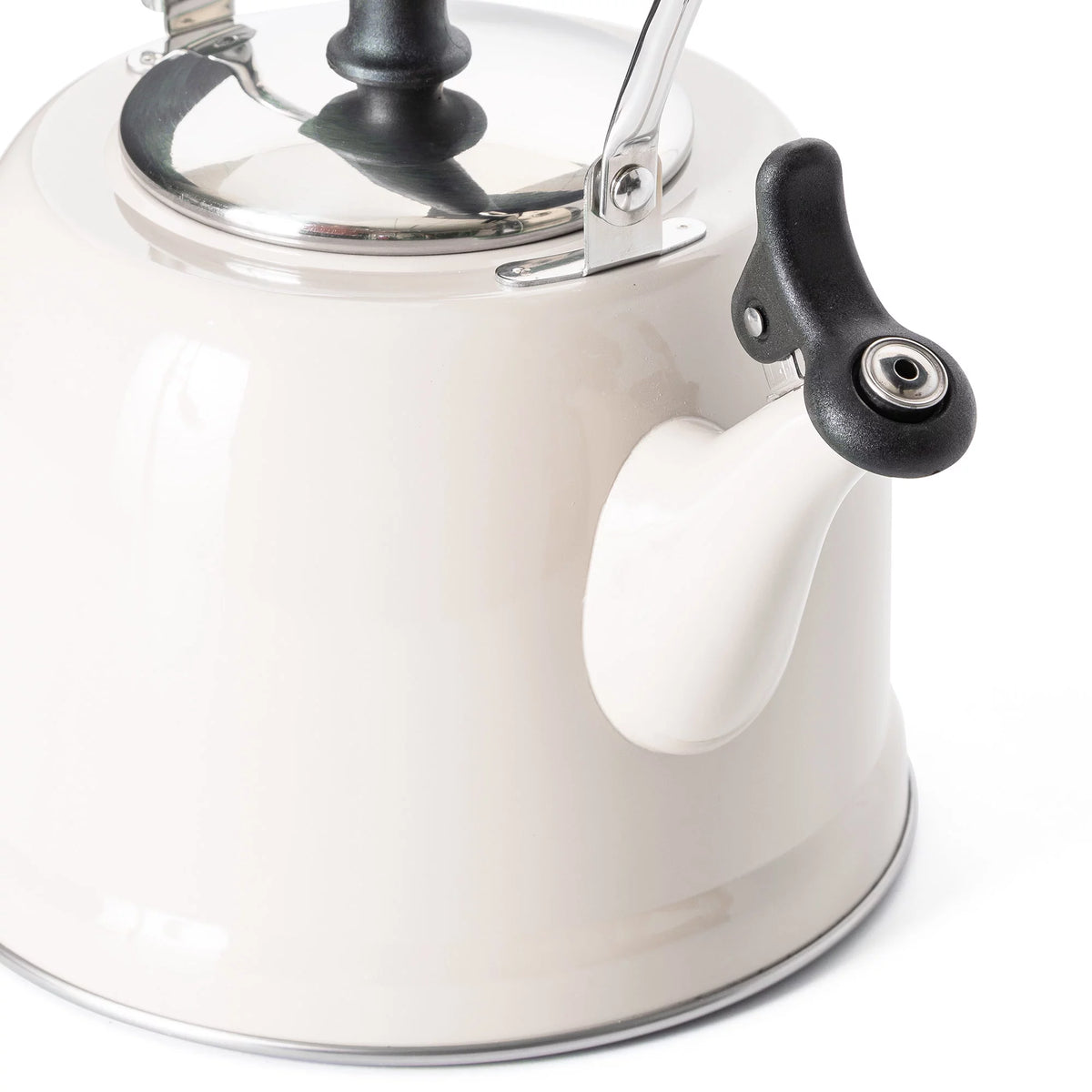 Linen 2.2-Quart Stainless Steel Tea Kettle with Lid B9785