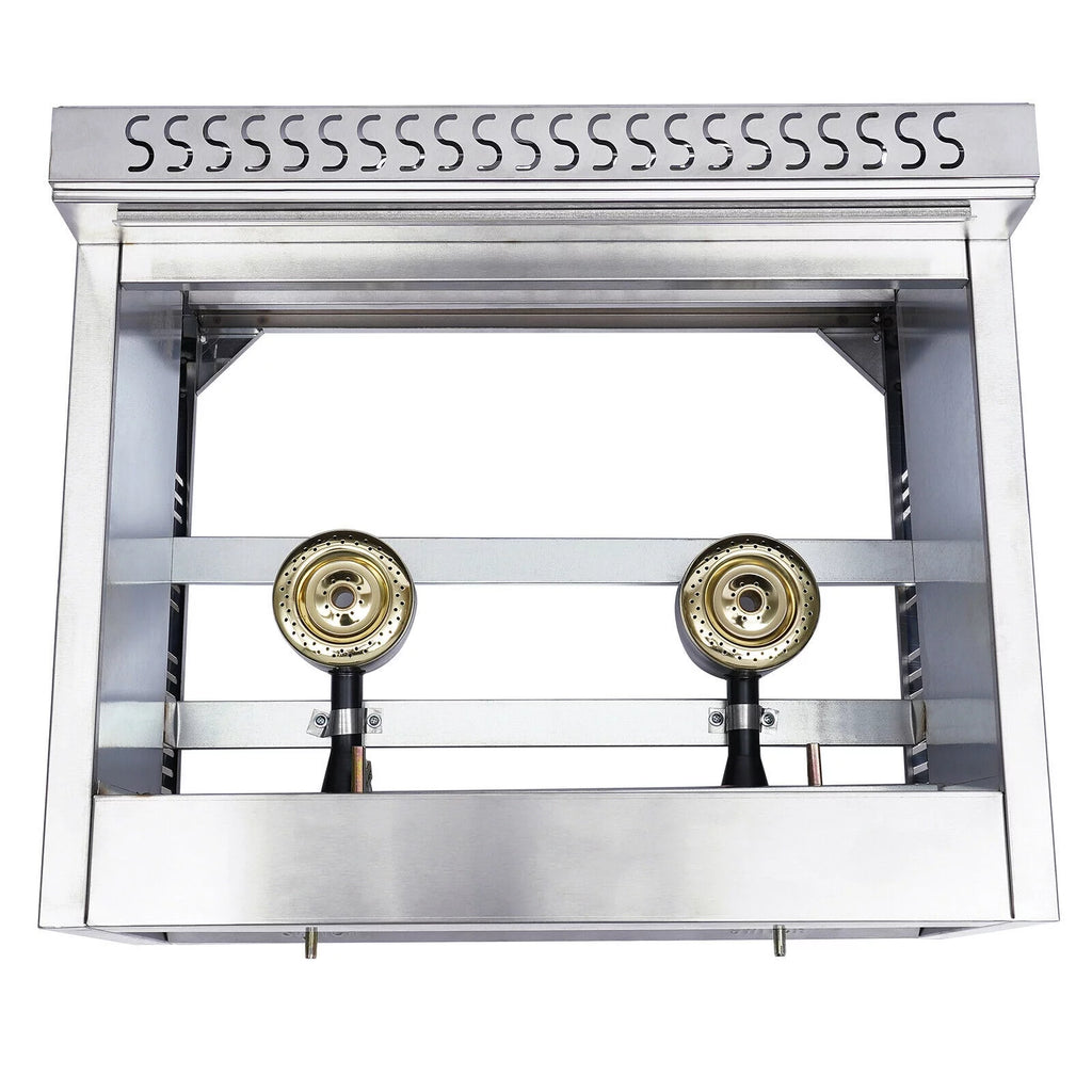 6L Commercial Countertop Gas Deep Fryer with 2 Frying Basket F766