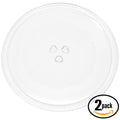 2-Pack 10" Microwave Glass Turntable Tray G9453