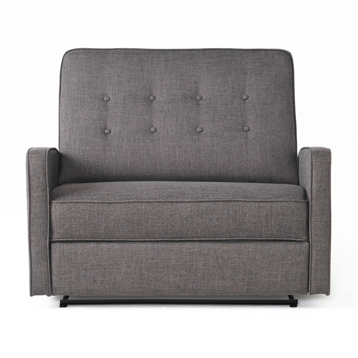 Gray Fabric Reclining Loveseat B968879