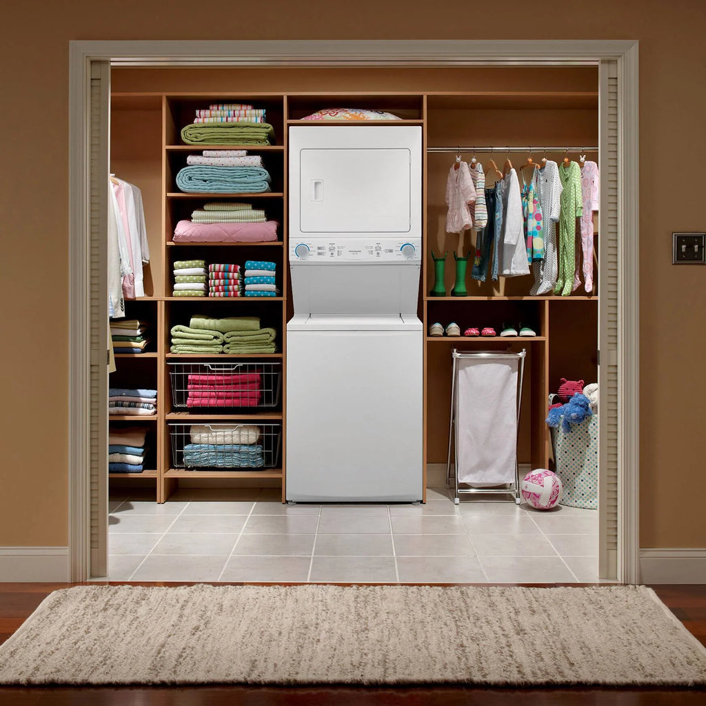 White Electric Washer and Dryer Laundry Centre K730271