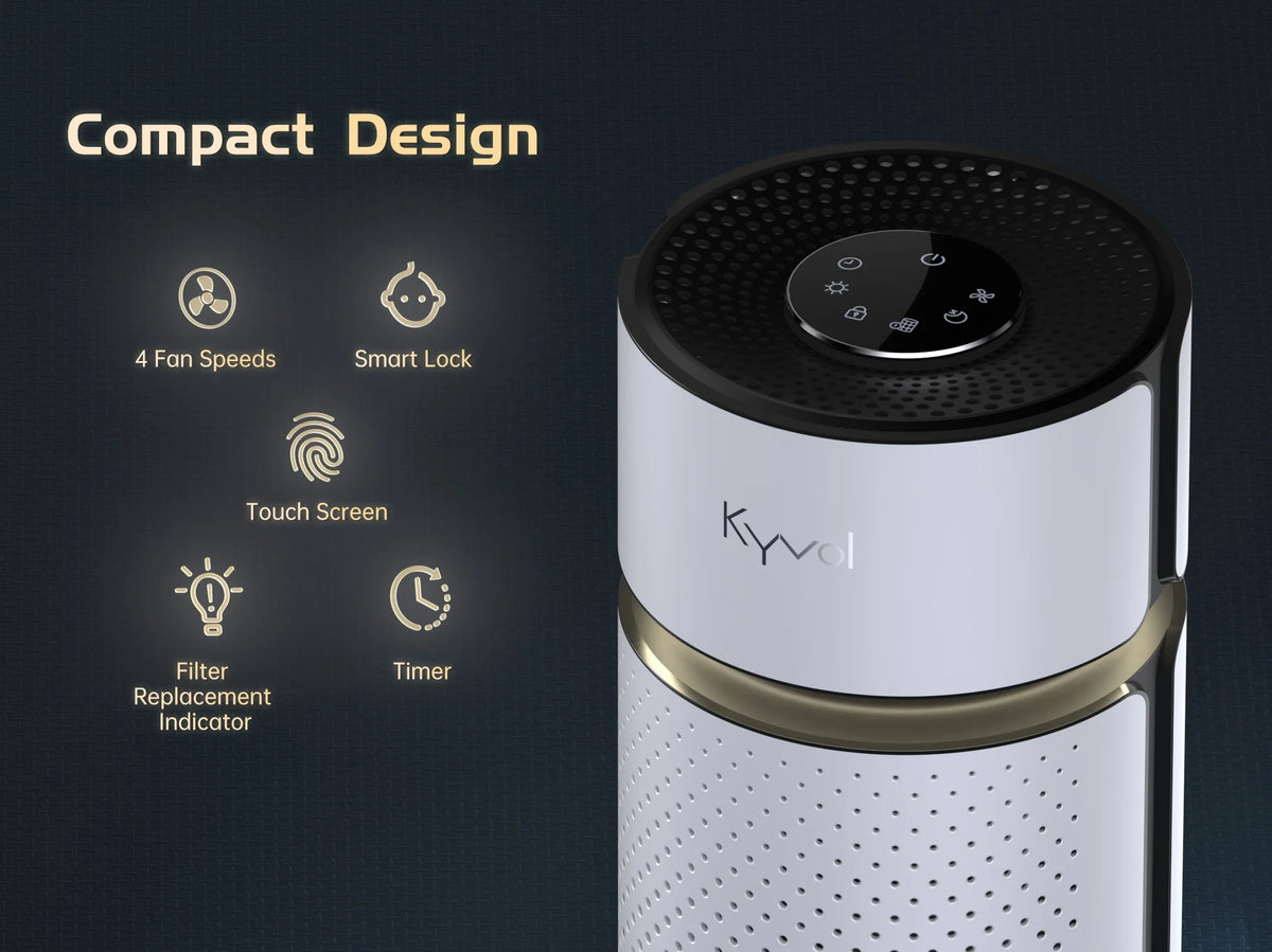 Washable HEPA Air Purifier White J49569