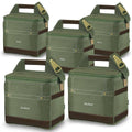 Khaki Cooler Bags Set of 5 Q150061