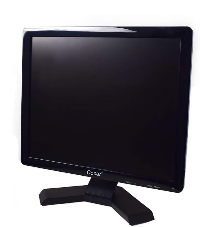 15 Professional CCTV Monitor VGA HDMI AV BNC 4:3 LCD Security Screen 1024x768 C208161
