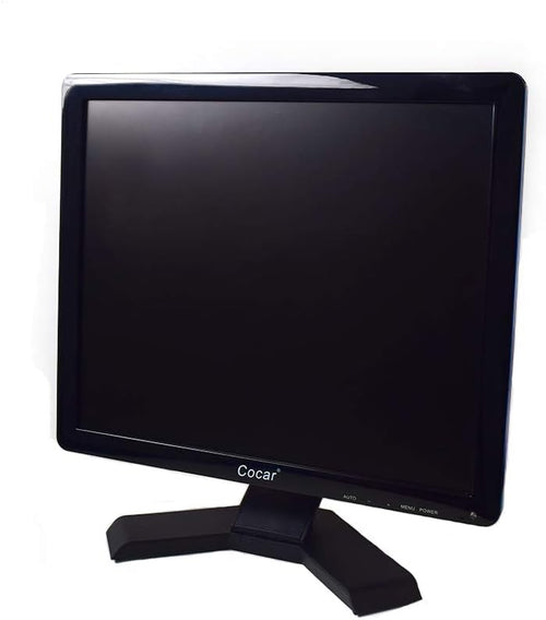 15 Professional CCTV Monitor VGA HDMI AV BNC 4:3 LCD Security Screen 1024x768 C208161