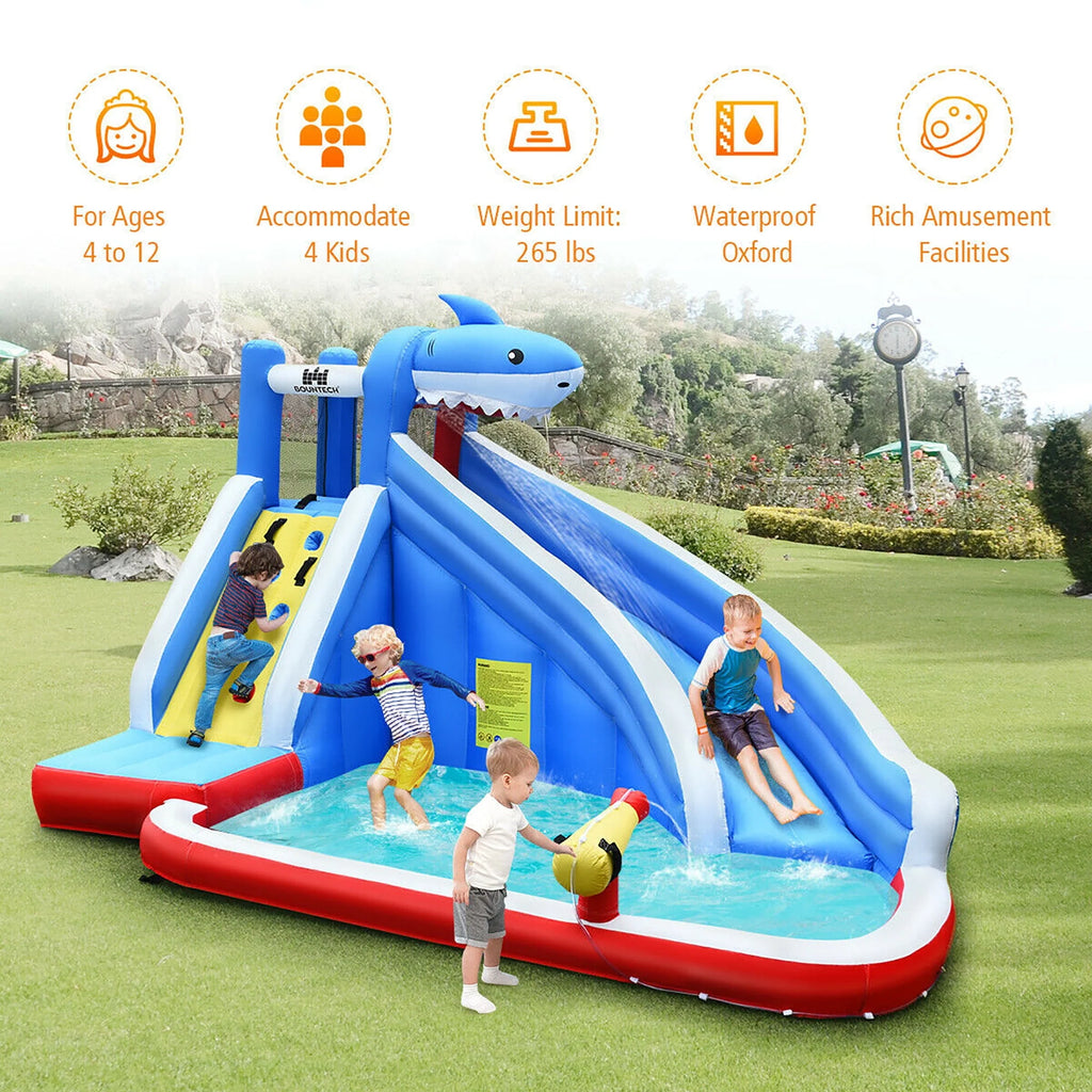 Inflatable Water Slide Bounce House Castle Splash Water Pool C1712