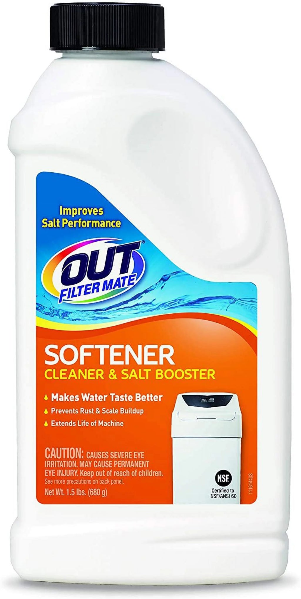 Water Softener Cleaner and Salt Booster Powder 24 oz 2-Pack X5191
