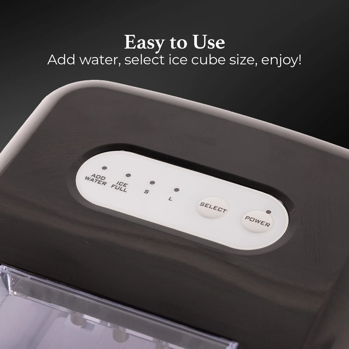 Automatic Portable Countertop Ice Maker Machine Black R8351