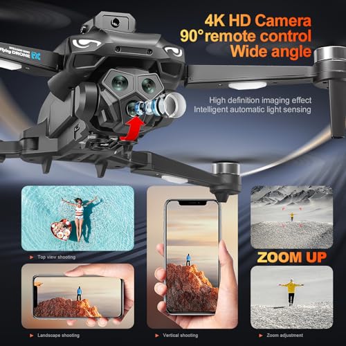 Brushless RC Drone with 4K Dual Camera U157