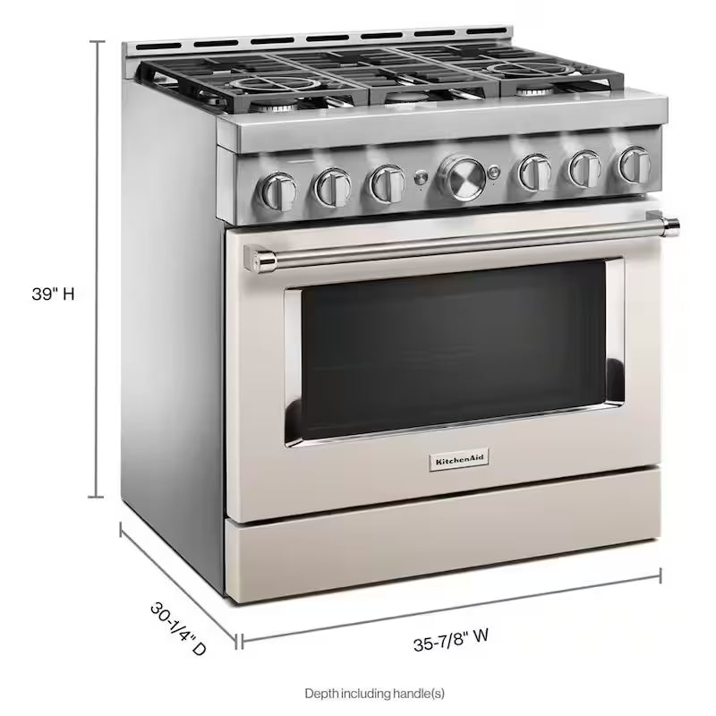 5.1 cu. ft. Smart Gas Range with Self-Cleaning and True Convection W652914