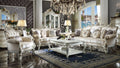 Fabric Loveseat with 4 Pillows S208