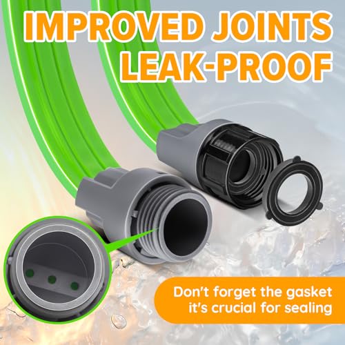 100 FT Heavy Duty Sprinkler Soaker Hose with Stakes O686701