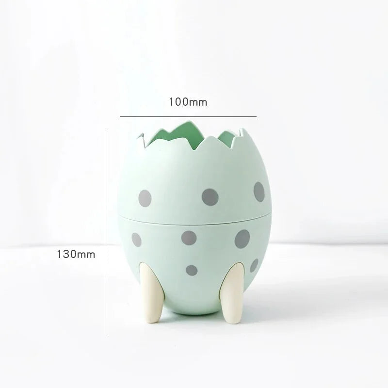 Kawaii Dinosaur Egg Pen Holder Large Capacity Desktop Stationery Storage Box I214555