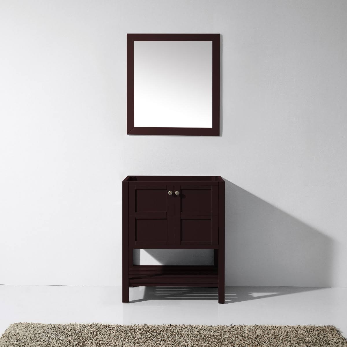 30x22 Single Bathroom Vanity Cabinet Espresso J524780