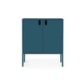 2 Door Accent Cabinet Petrol Blue K2143