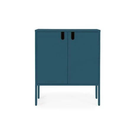 2 Door Accent Cabinet Petrol Blue K2143