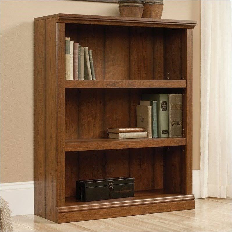 3 Shelf Bookcase in Washington Cherry, Red N134870