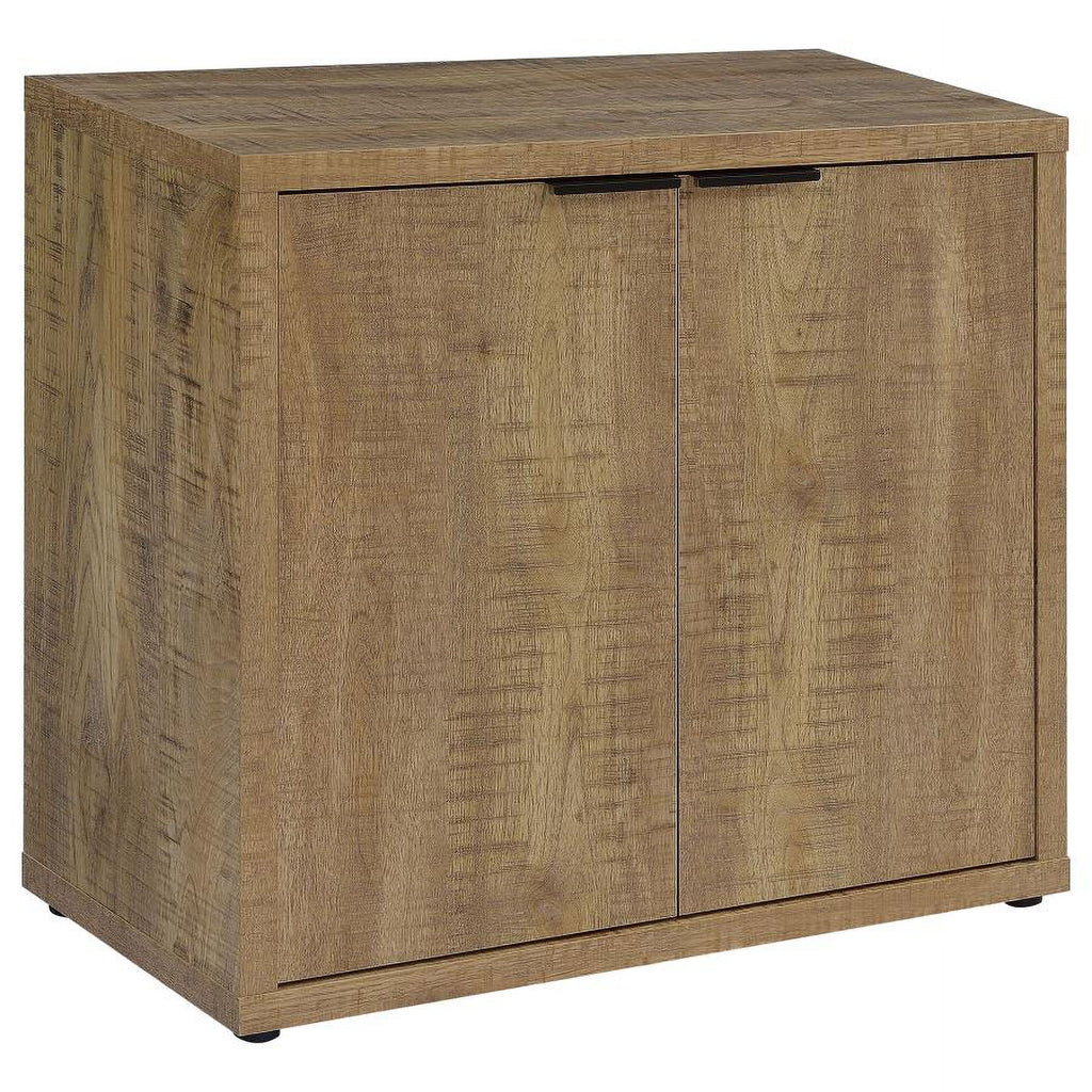 2-door Engineered Wood Accent Cabinet with Adjustable Shelves B872567