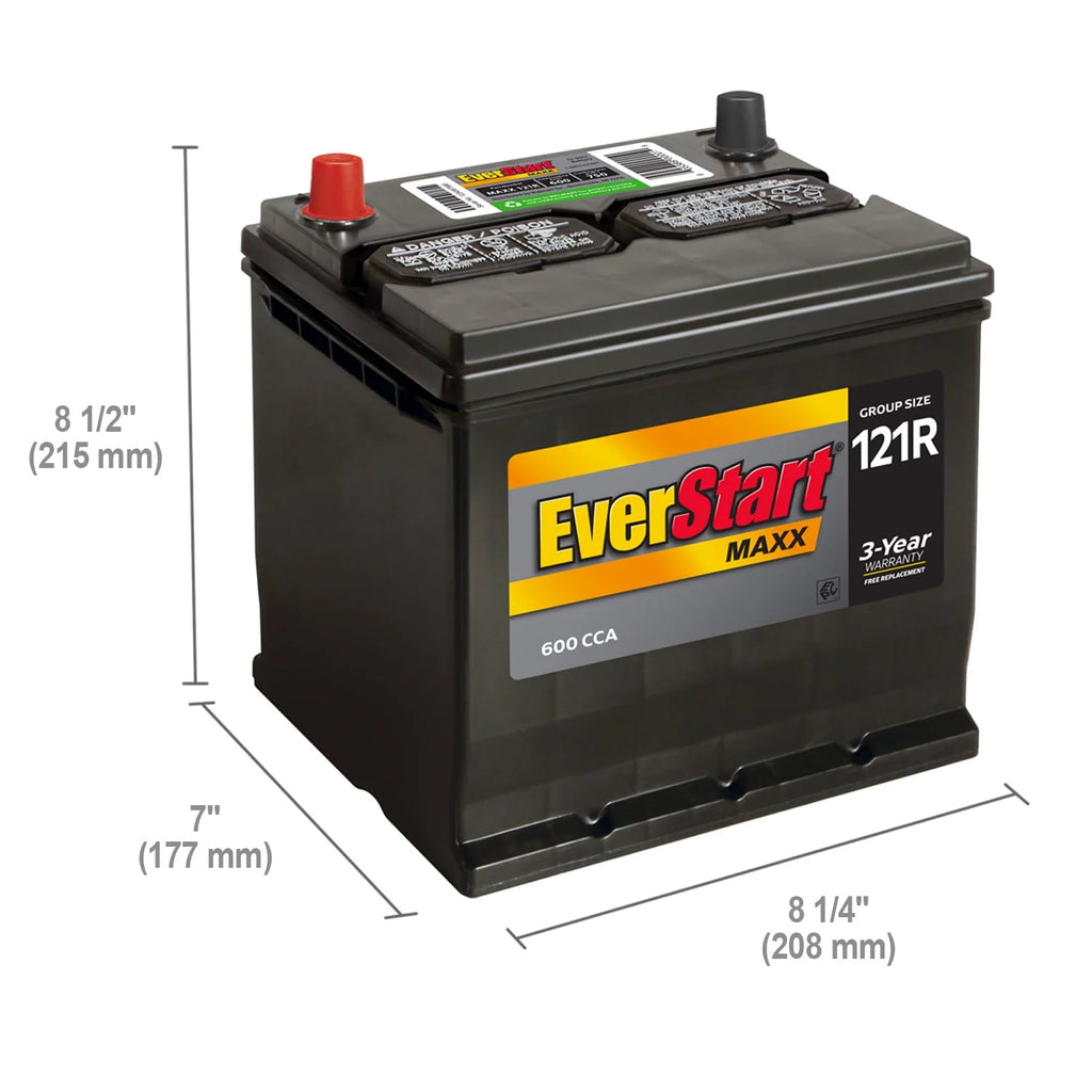 Lead Acid Automotive Battery 12 Volt 600 CCA T2743