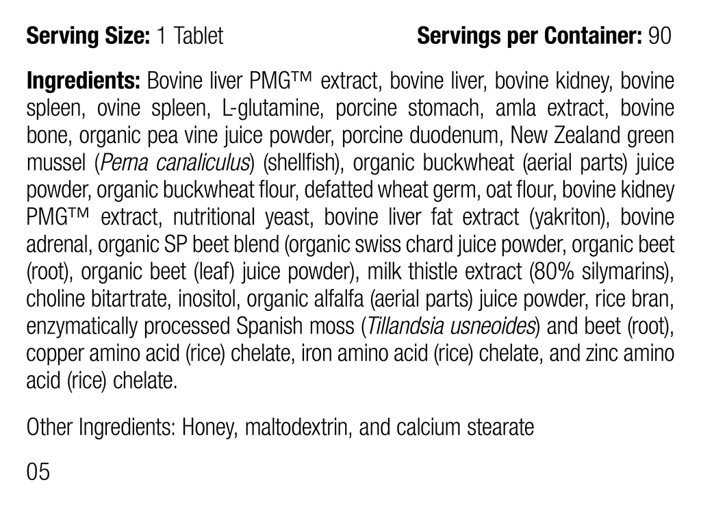 90 Tablets Hepatic Support Q23897
