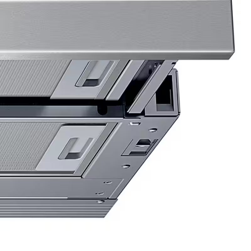36 in. Pull-Out Range Hood with Lights in Stainless Steel M602