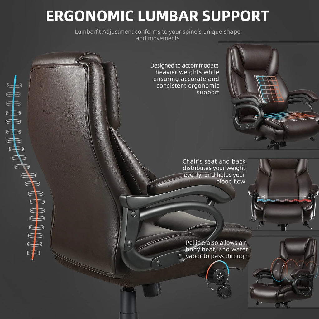 Heavy Duty Big and Tall High Back Office Chair 500lbs S6906