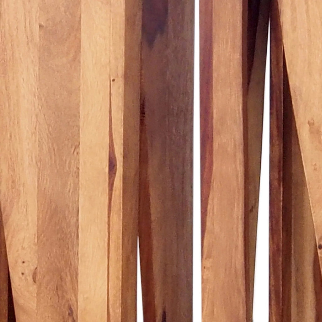 Set of 3 Sheesham Wood Pedestal Table Stand S81017