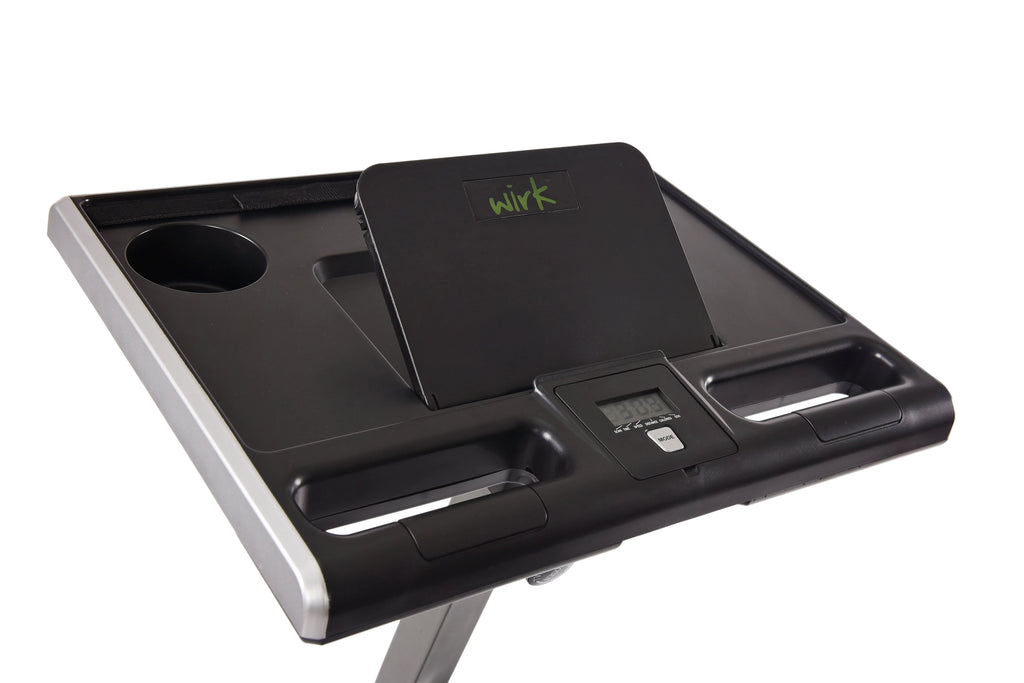 Upright Exercise Bike Workstation and Standing Desk T553982