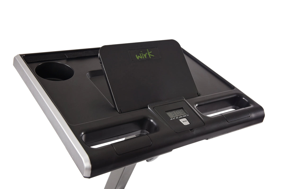 Upright Exercise Bike Workstation and Standing Desk T553982