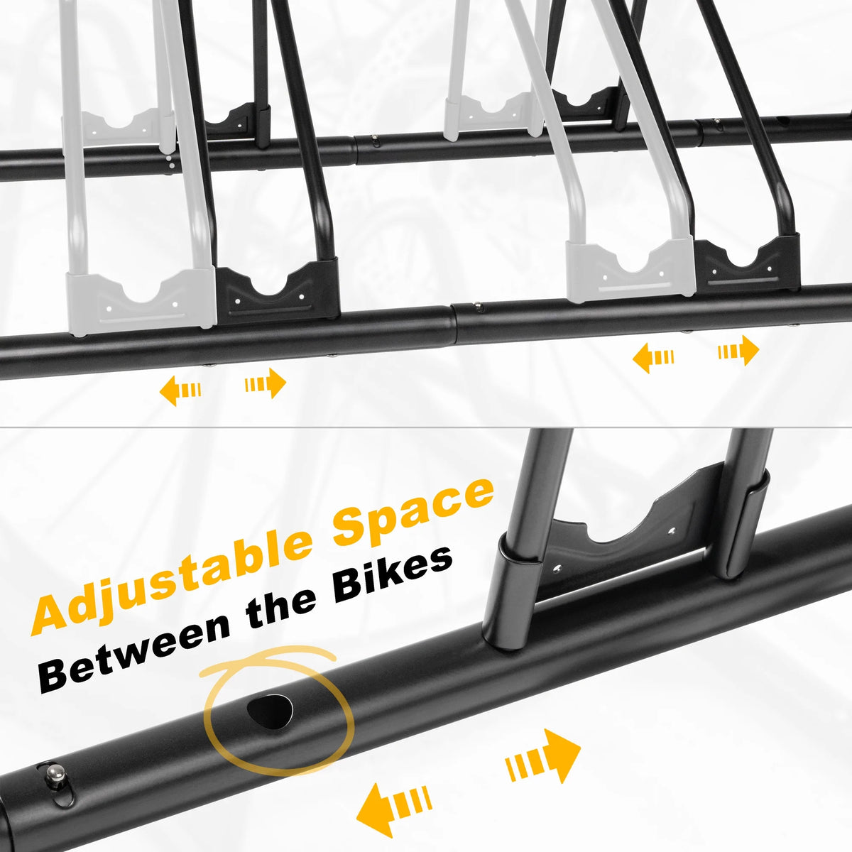 Bikes Floor Type Parking Rack Stand B50618