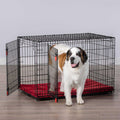 Double Door Wire Dog Crate with Divider Panel J541