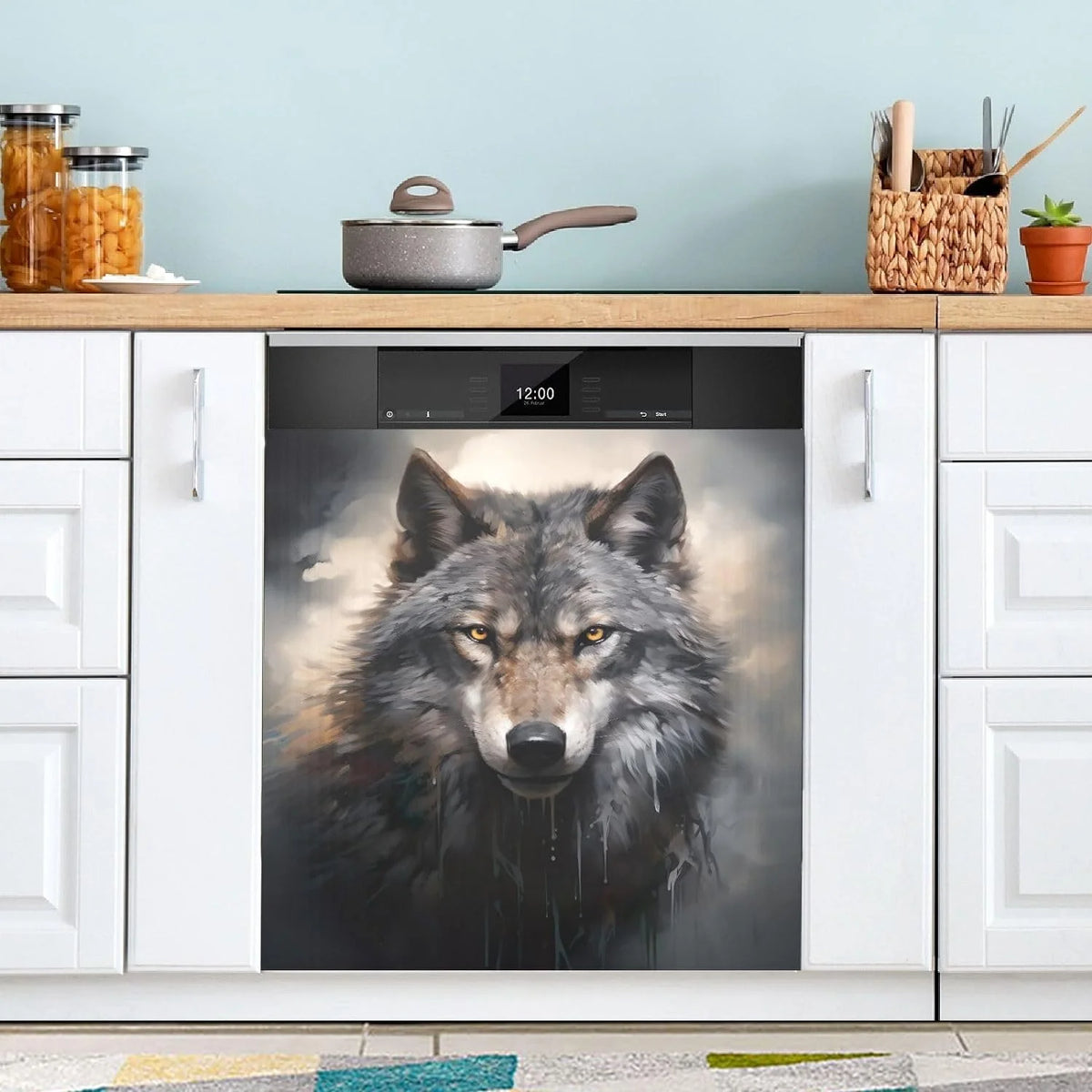 Magnetic Dishwasher Sticker 23in W x 26in H I8896