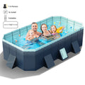 Foldable Non-Inflatable Above Ground Pool 82x55x21 B2244
