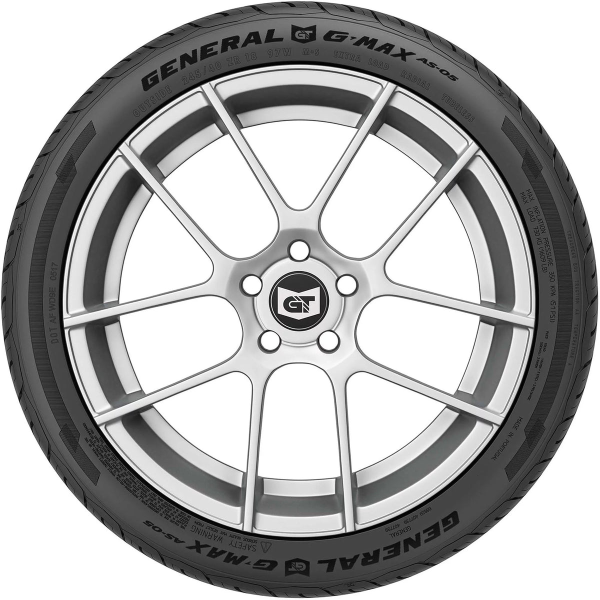 All Season 255/35ZR19 96W XL Passenger Tire K96560